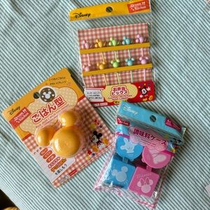 Disney x Daiso Japan bento box accessories